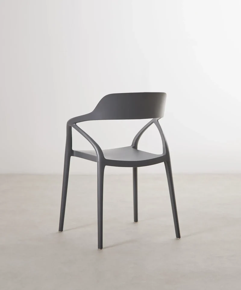 Silla de Polipropileno con Reposabrazos Grace