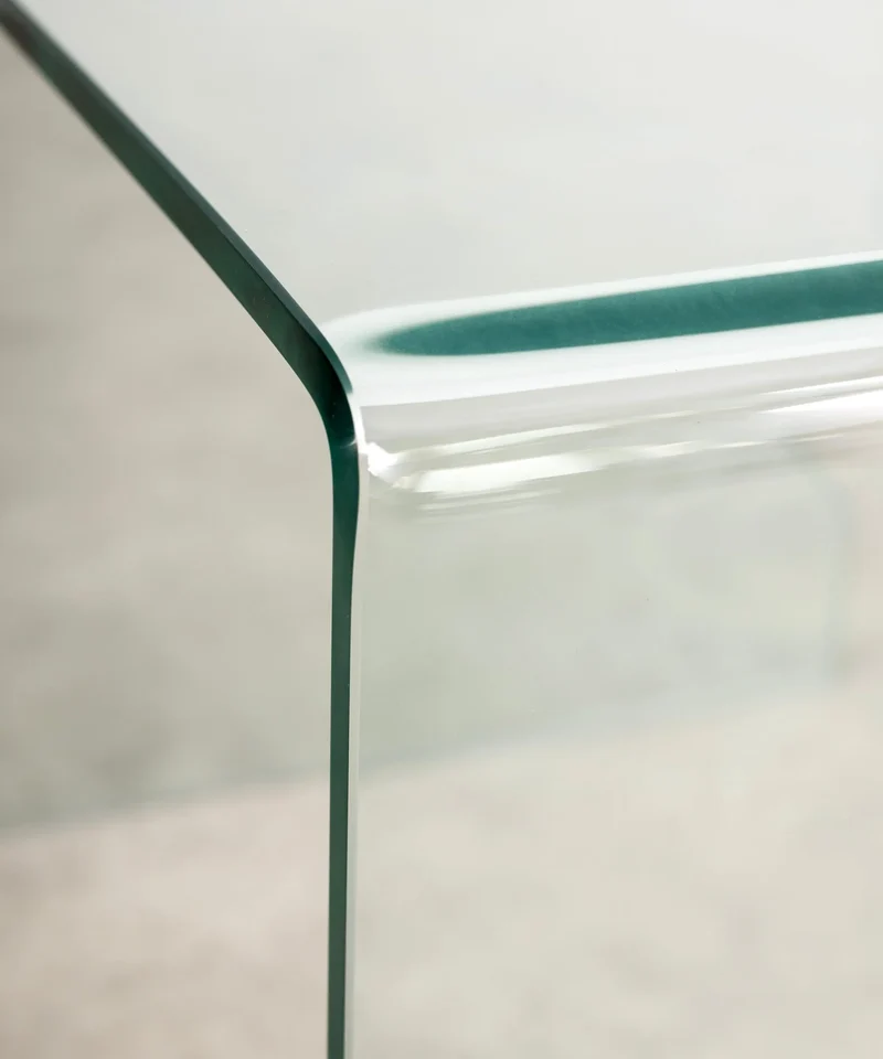 Mesa de Cristal Templado Jolene (63x50 cm)