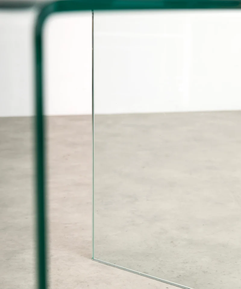 Mesa de Cristal Templado Jolene (63x50 cm)