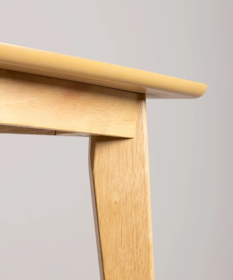 Mesa de Comedor Rectangular Extensible en Madera Tina (150-200 x 90 cm)