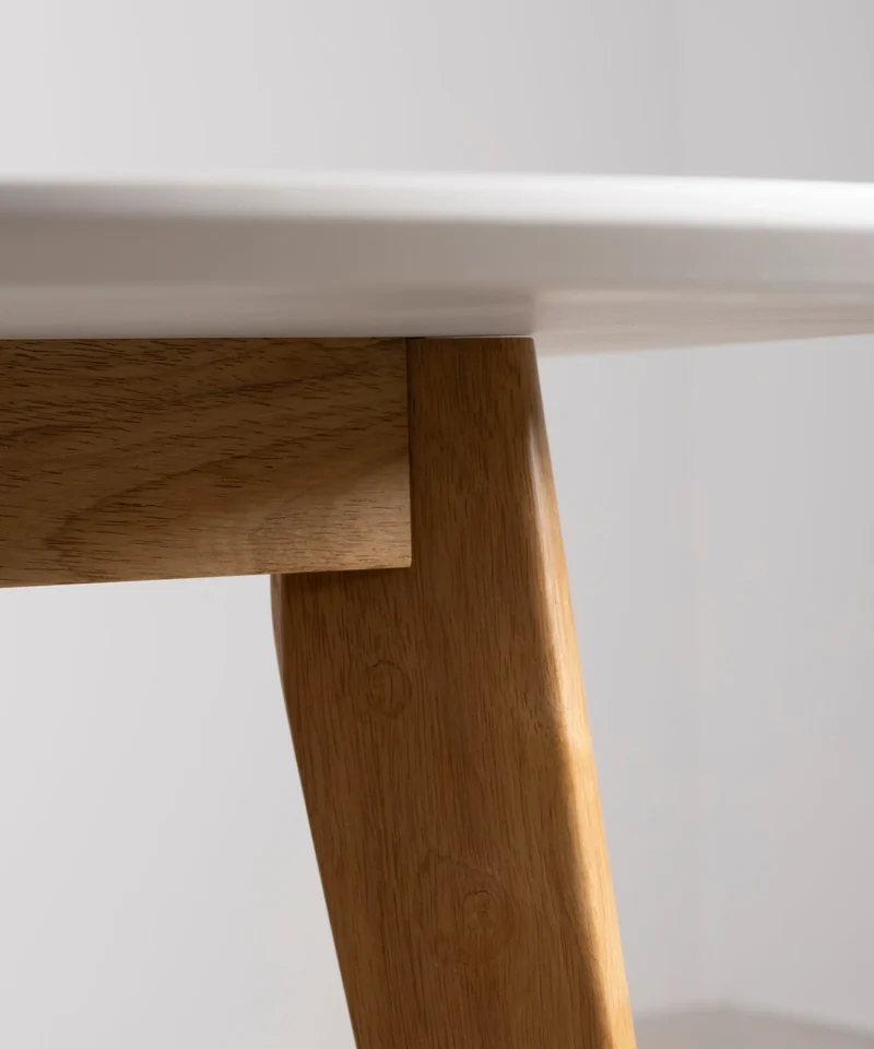 Mesa de Comedor Ovalada en Madera Elia (150 x 90 cm)