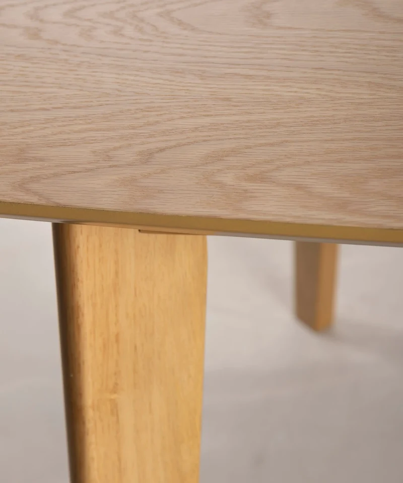Mesa de Comedor Cuadrada en Madera Extensible Livia (90-130 x 90 cm)