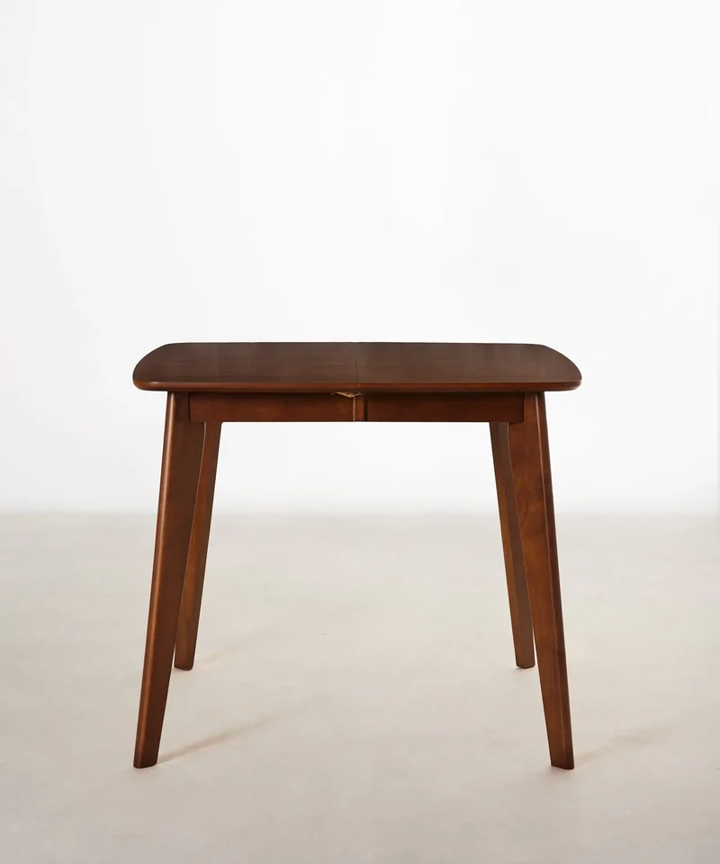 Mesa de Comedor Cuadrada en Madera Extensible Livia (90-130 x 90 cm)