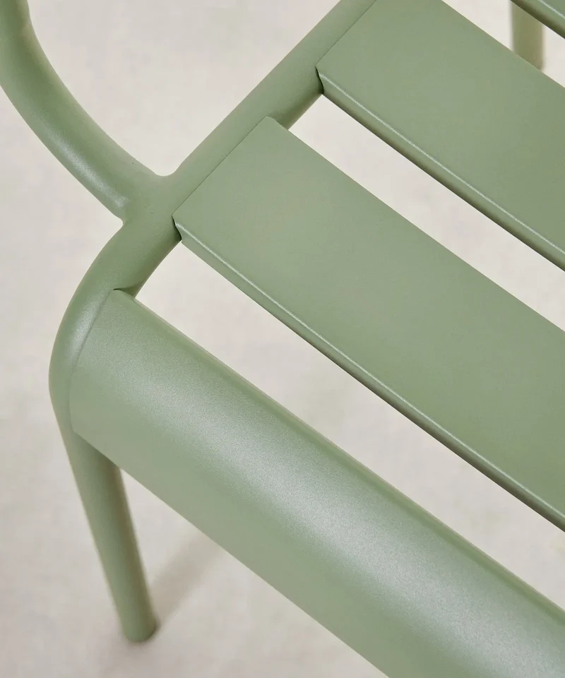 Silla de Metal con Reposabrazos Bora Arms