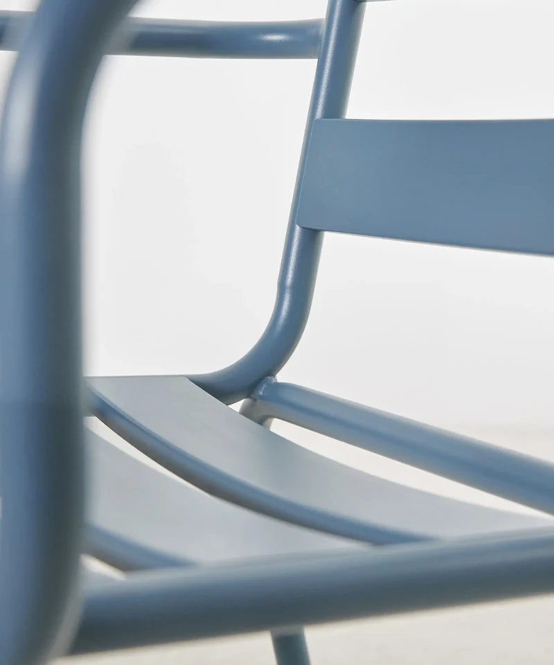 Silla de Metal con Reposabrazos Bora Arms