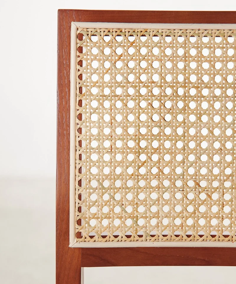 Silla de Comedor en Madera Tapizada Pauline