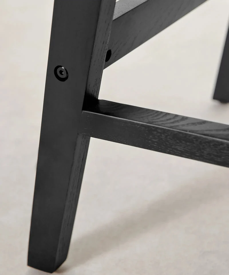 Silla de Comedor en Madera Tapizada Pauline