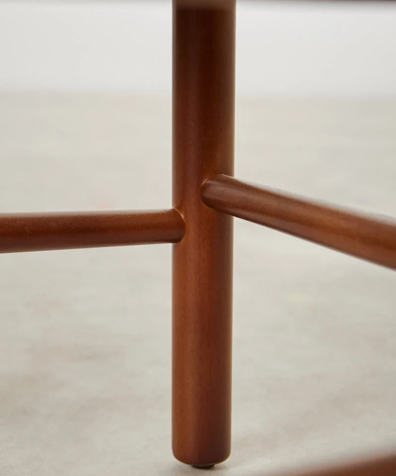 Silla de Comedor de Madera y Cuerda Trenzada Alba