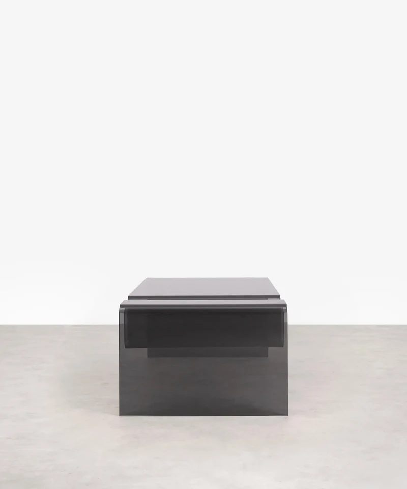 Mesa de Centro Rectangular de Cristal Templado Harbor (120x60 cm)