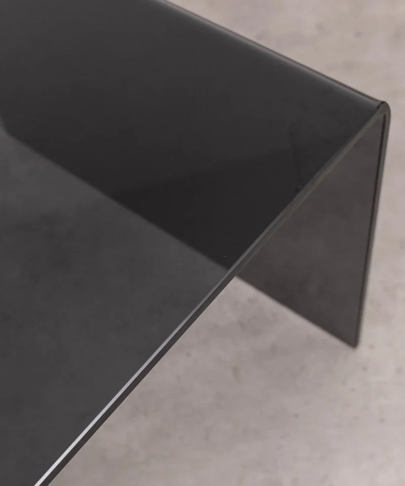 Mesa de Centro Rectangular de Cristal Templado Harbor (120x60 cm)