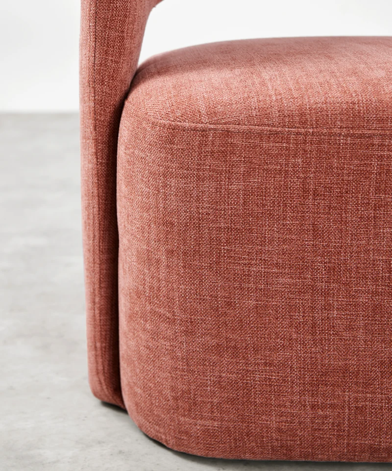 Sillón Tapizado con Reposabrazos Naya
