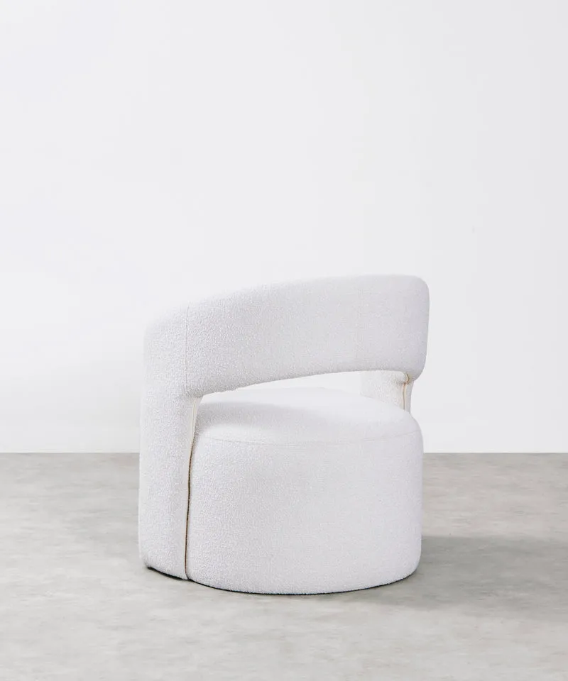 Sillón Tapizado con Reposabrazos Naya