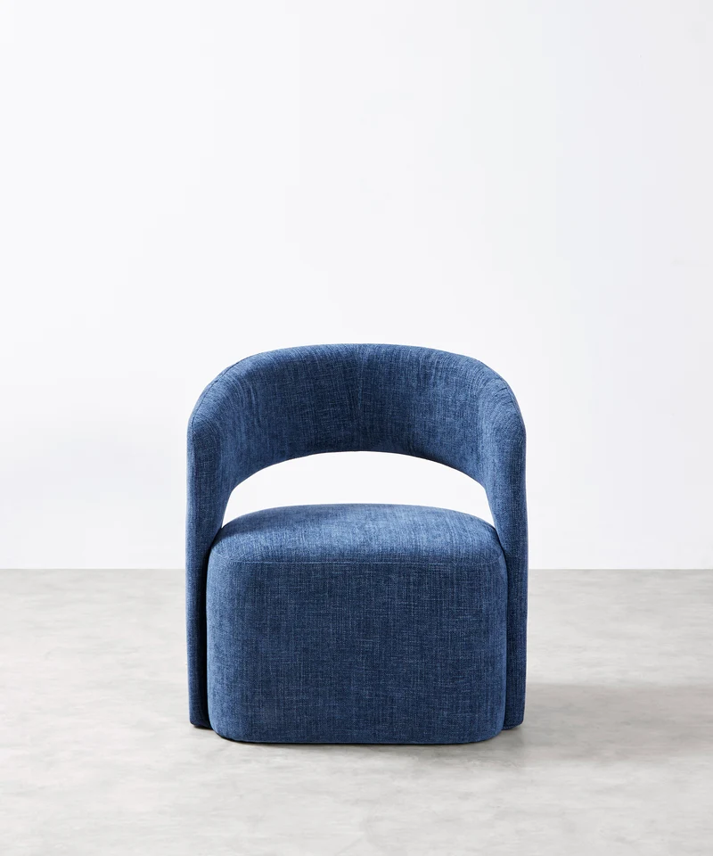 Sillón Tapizado con Reposabrazos Naya