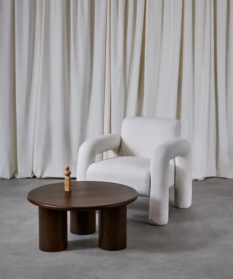 Sillón Tapizado con Reposabrazos Cloud