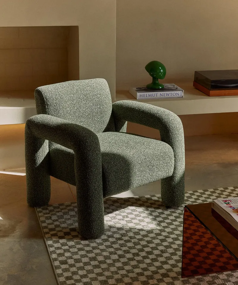Sillón Tapizado con Reposabrazos Cloud
