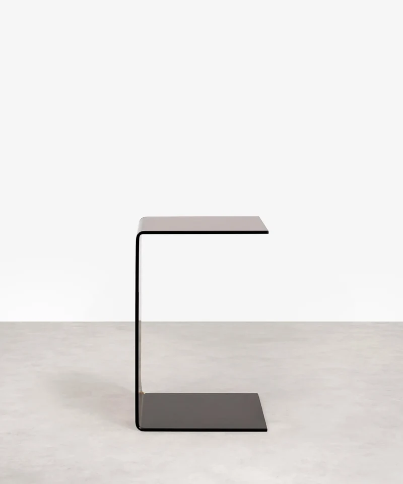 Mesa Auxiliar de Cristal Templado Tossa