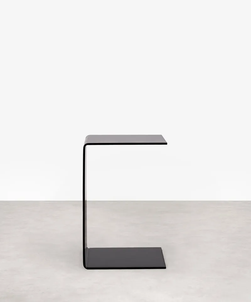 Mesa Auxiliar de Cristal Templado Tossa