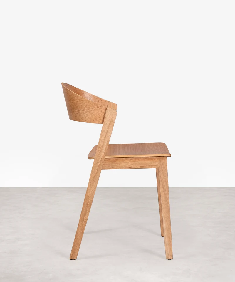 Silla de comedor en Madera con Reposabrazos Renzo