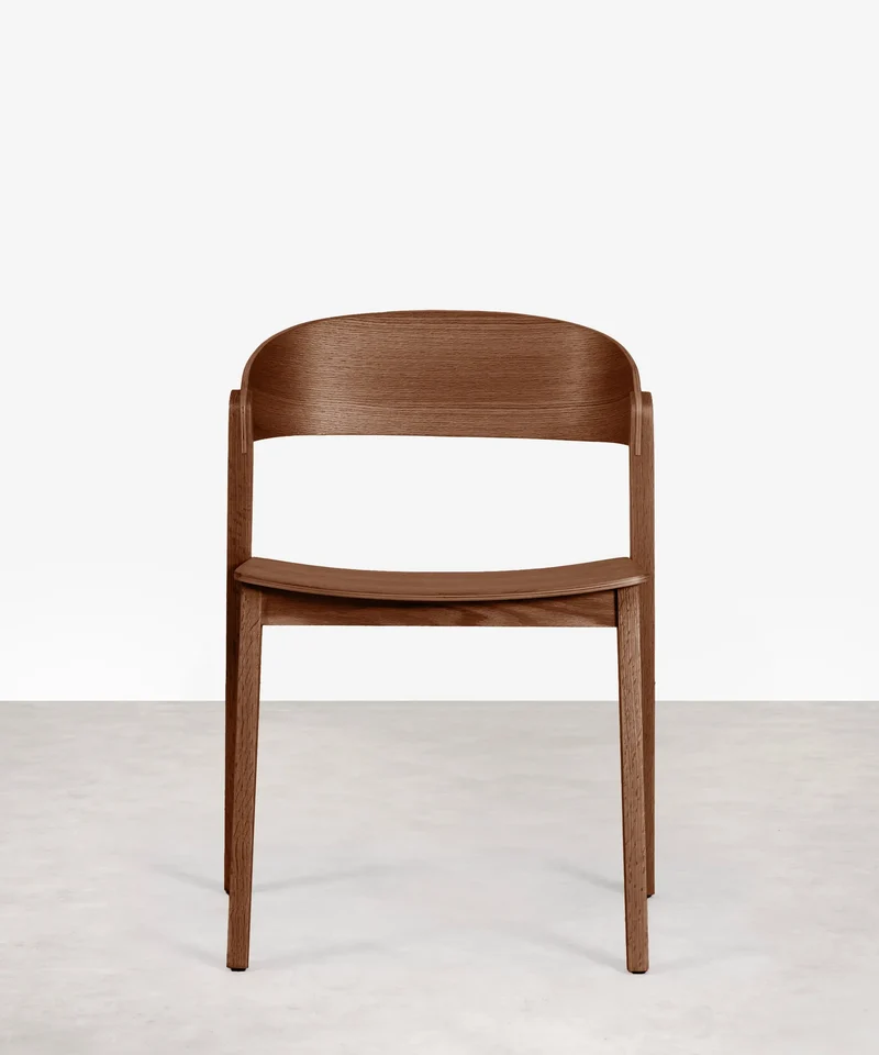Silla de comedor en Madera con Reposabrazos Renzo