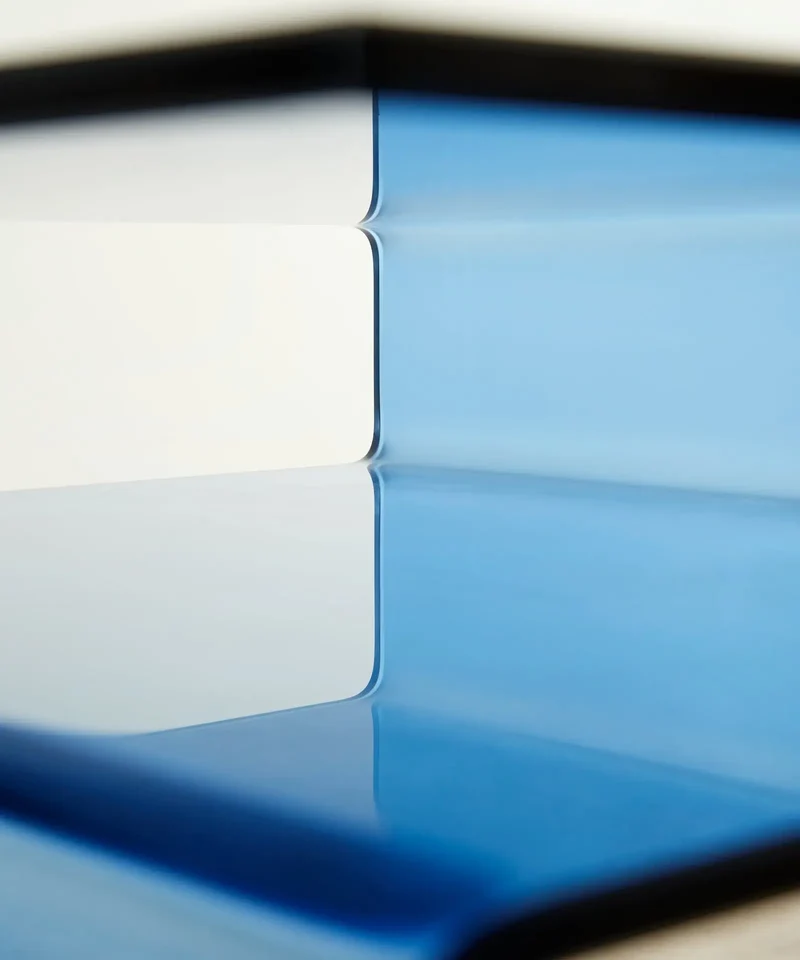 Mesa Auxiliar de Cristal Templado Saura