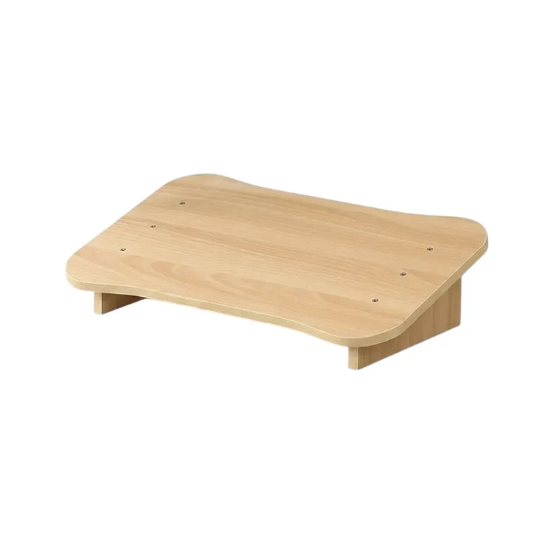 Repose-pieds ergonomique Sylva Axis en Bois MDF - Inclinaison Fixe - Posture & Circulation