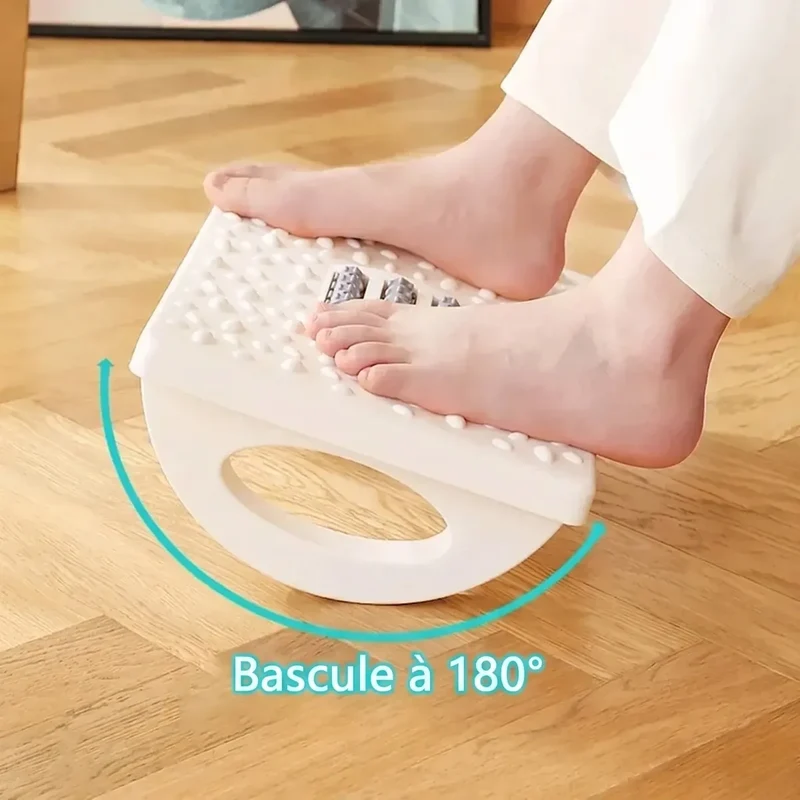 Repose-pieds ergonomique Kinetik Core | Polymère HD - Bascule Active - Posture & Circulation
