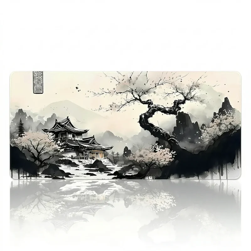 Tapis de souris Lunar Shogun | Micro-tissage Premium - XXL - Précision & Glisse