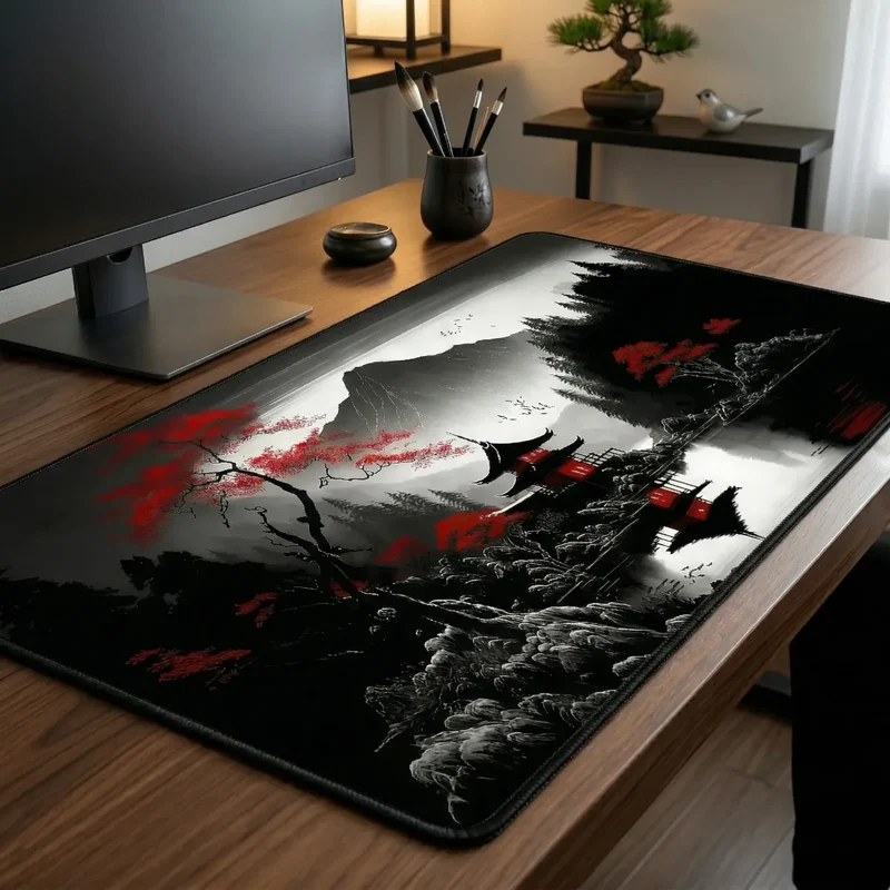 Tapis de souris Kurenai Ridge | Tissu Haute Densité - XXL - Précision & Glisse