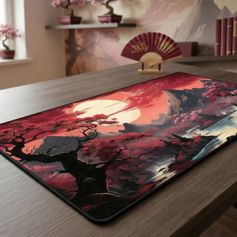 Tapis de Souris Lunar Essence | Micro-fibre & Caoutchouc Naturel - XXL - Précision & Glisse