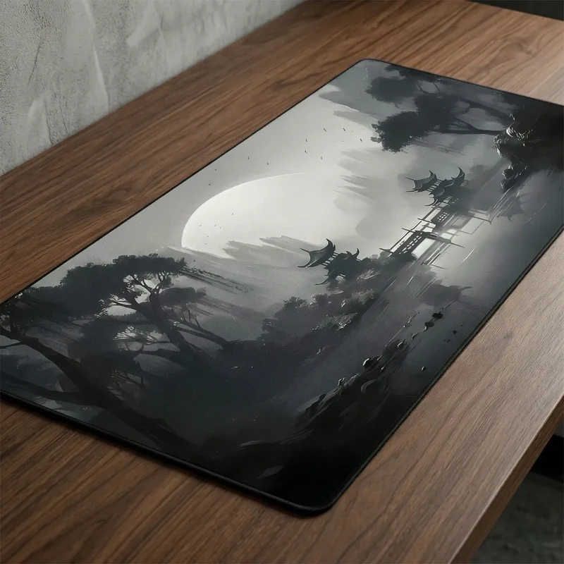 Tapis de souris Kuro Flow | Tissage Micro-Texturé XXL - Précision & Élégance