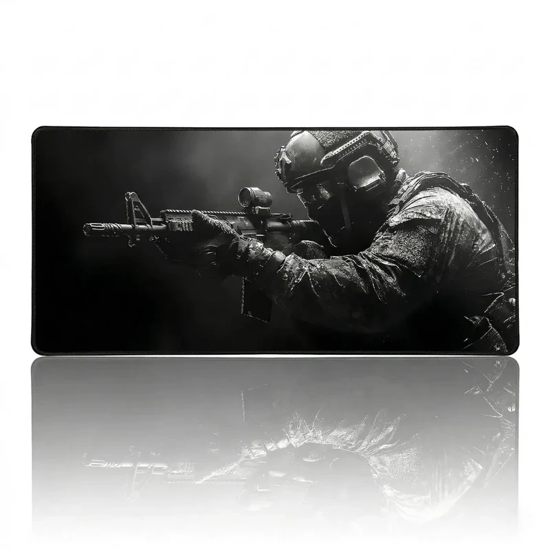 Tapis de souris XGZ Tactical Ops-Elite | Tissu Micro-tressé - XXL - Précision & Contrôle Tactique