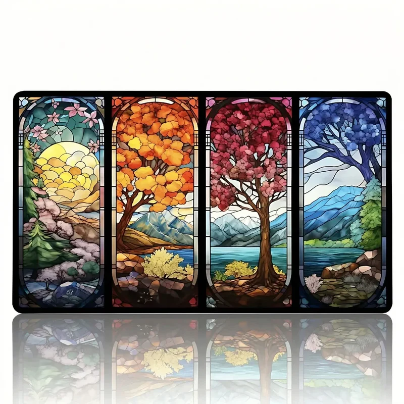 Tapis de souris Aethelgard Mosaic | Micro-Textile HD - XXL - Précision & Esthétique