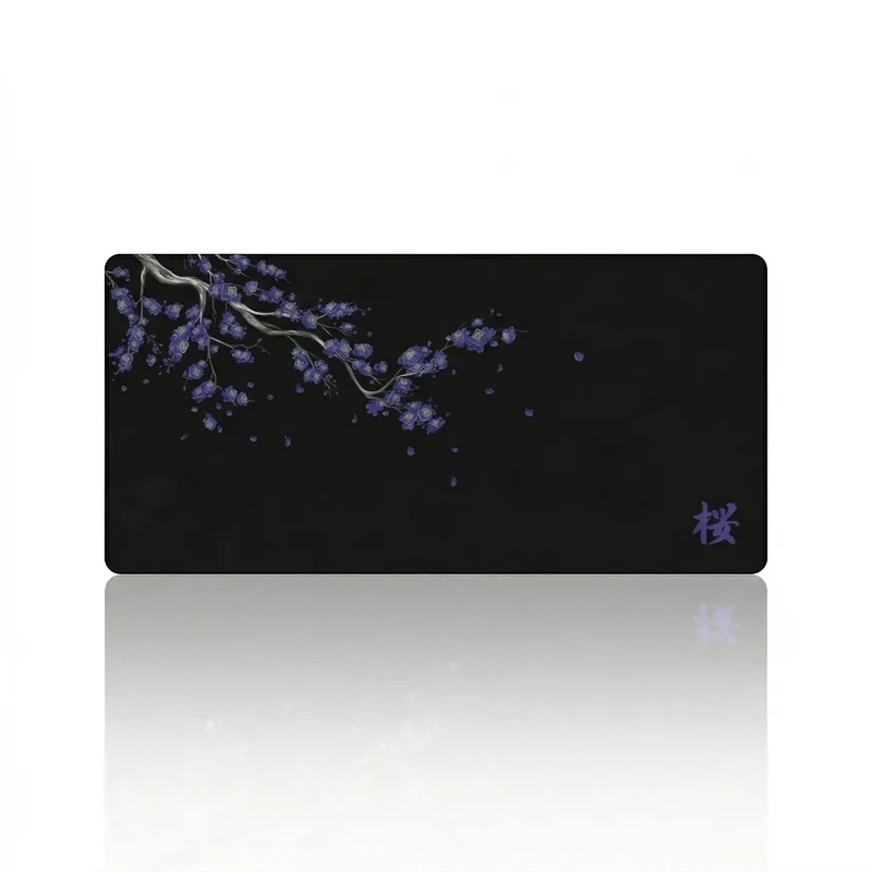 Tapis de souris Sakura Midnight | Tissu Micro-tissé - XXL - Précision & Immersion