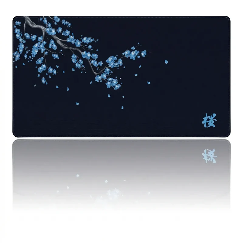Tapis de souris Sakura Midnight | Tissu Micro-tissé - XXL - Précision & Immersion