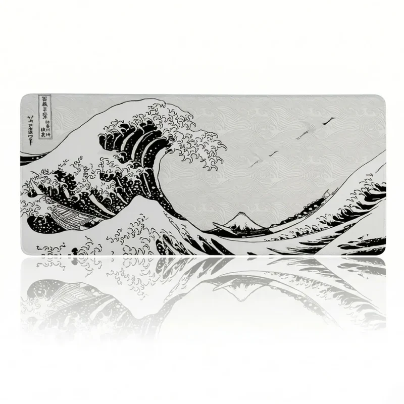 Tapis de souris Kanto Flow Edition | Micro-textile Haute Densité - XXL - Précision & Glisse