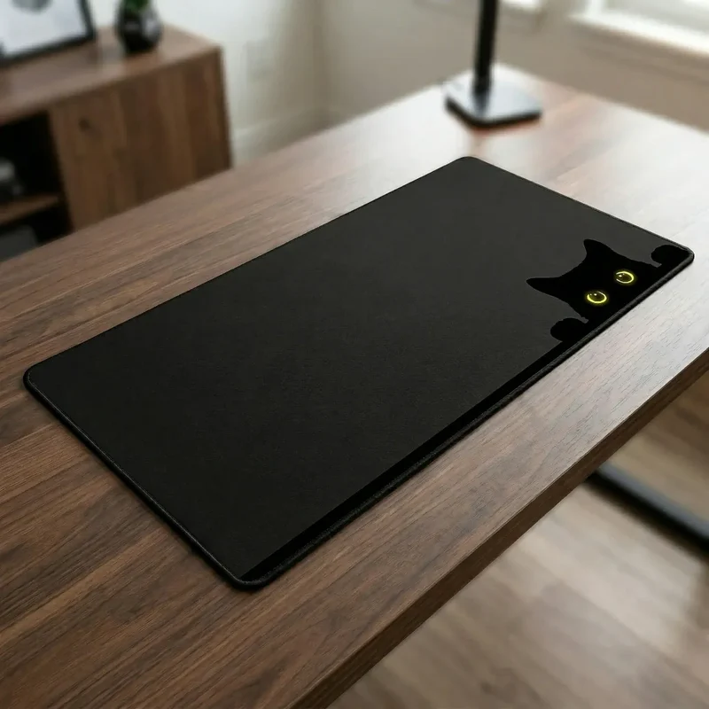 Tapis de souris Neko Stealth Pro | Micro-textile Haute Densité - XXL - Précision & Glisse