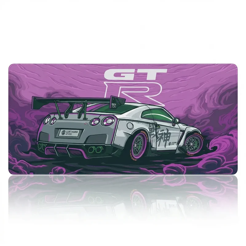 Tapis de souris Apex Skyline GT-R | Tissu Micro-texturé - XXL -Précision & Glisse