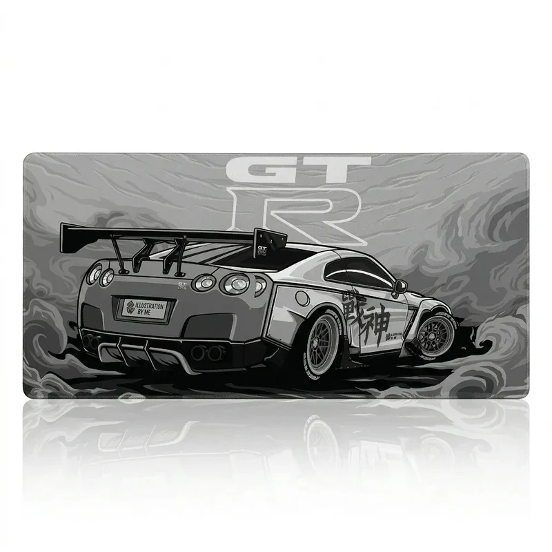 Tapis de souris Apex Skyline GT-R | Tissu Micro-texturé - XXL -Précision & Glisse