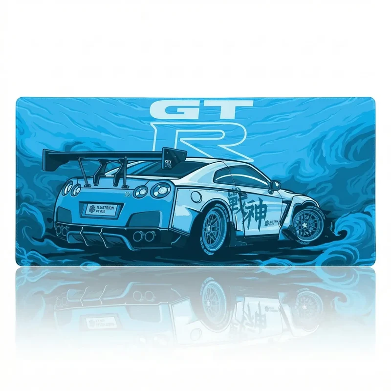 Tapis de souris Apex Skyline GT-R | Tissu Micro-texturé - XXL -Précision & Glisse