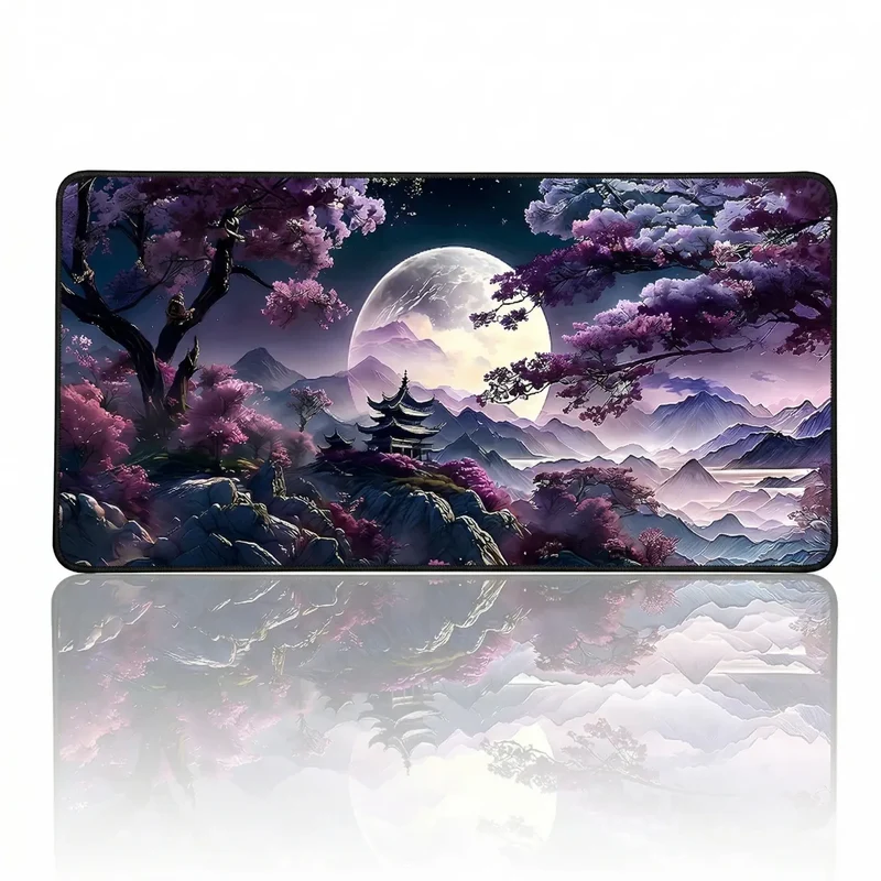 Tapis de souris Tsuki Eclipse | Micro-textile Haute Densité - XXL - Précision & Esthétique Zen