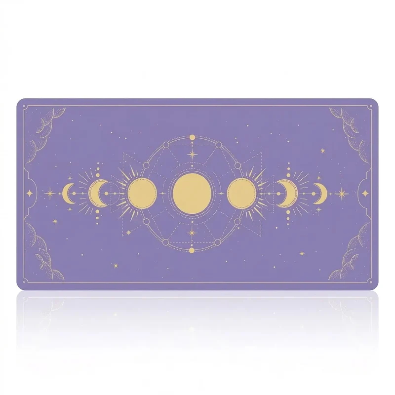 Tapis de souris Celestial Arcana Glide | Tissu Micro-Texturé - XXL - Précision & Glisse Mystique