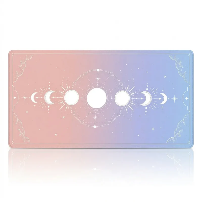 Tapis de souris Celestial Arcana Glide | Tissu Micro-Texturé - XXL - Précision & Glisse Mystique