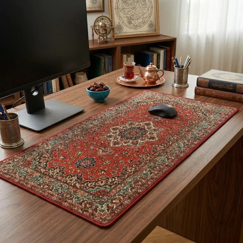 Tapis de souris Sultan Precision | Tissage Persan XXL - Précision & Glisse