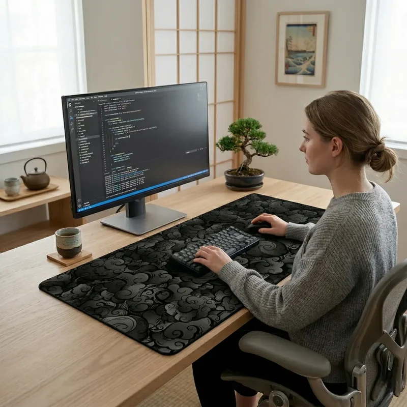 Tapis de souris Kumo | Microfibre Haute Densité - XXL - Précision & Glisse