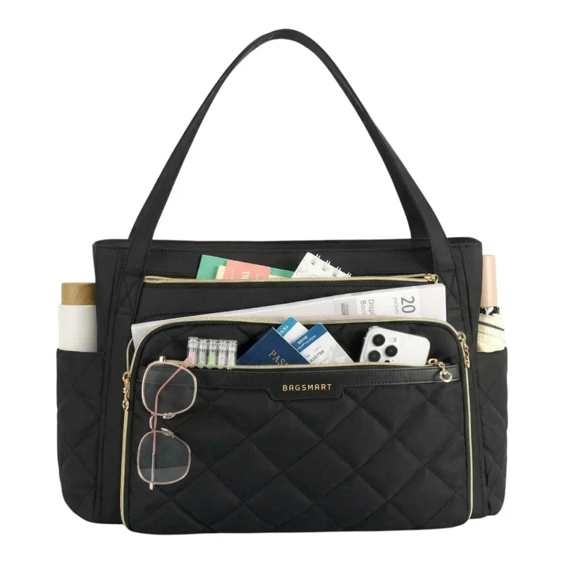 Sac ordinateur femme L'Ingénieuse 15,6" : Tote Bag Chic & Organisé