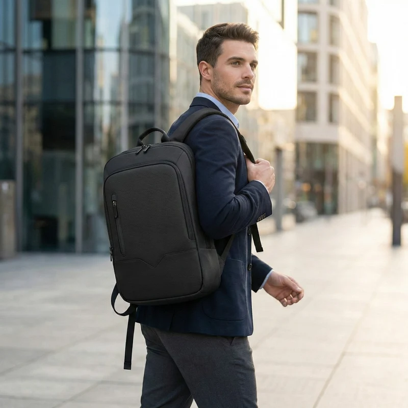 Sac à dos ordinateur Mixte HK Shadow-Slim 14 - 17 pouces | Ultra-Fin & Business