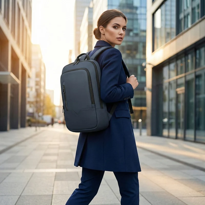 Sac à dos ordinateur Mixte HK Shadow-Slim 14 - 17 pouces | Ultra-Fin & Business