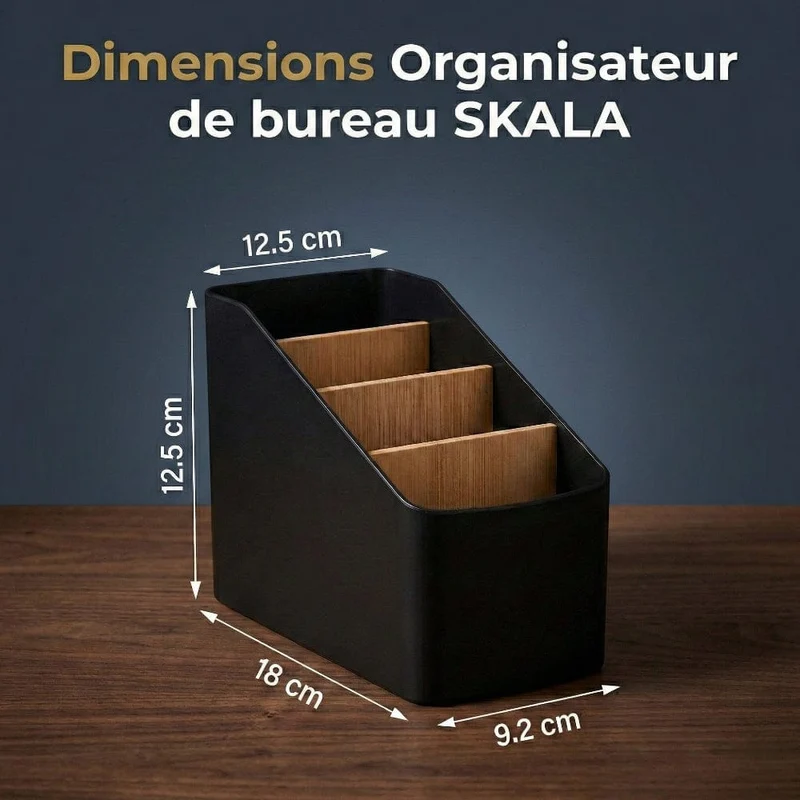Organisateur de bureau SKALA : Modularité & Gain de place
