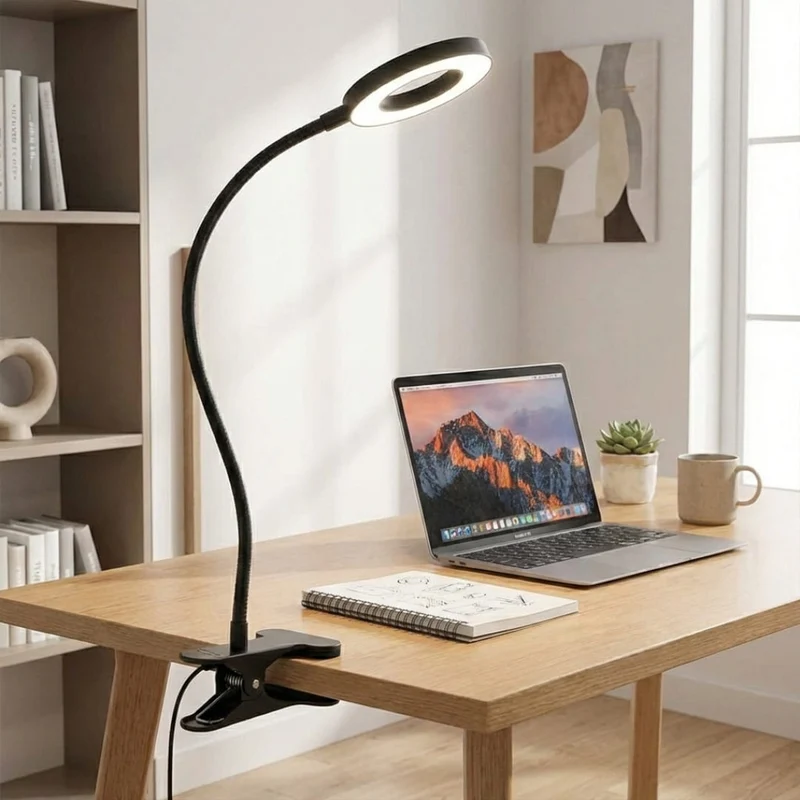 Lampe de Bureau FLEXIS : Col de cygne & Précision visuelle