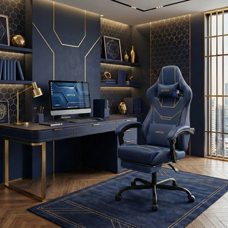 Chaise Ergonomique VERTEX : Lignes Géométriques & Posture Royale